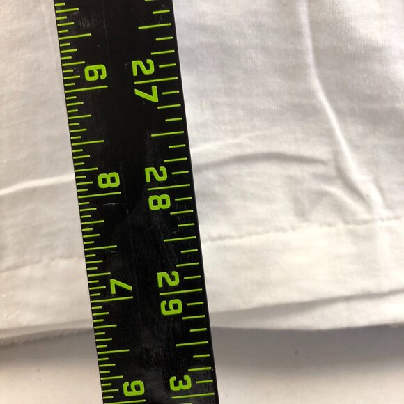 Fruit Of The Loom Mens Shirt Large Short Sleeve White Crew Neck Tee Classic - Picture 5 of 8